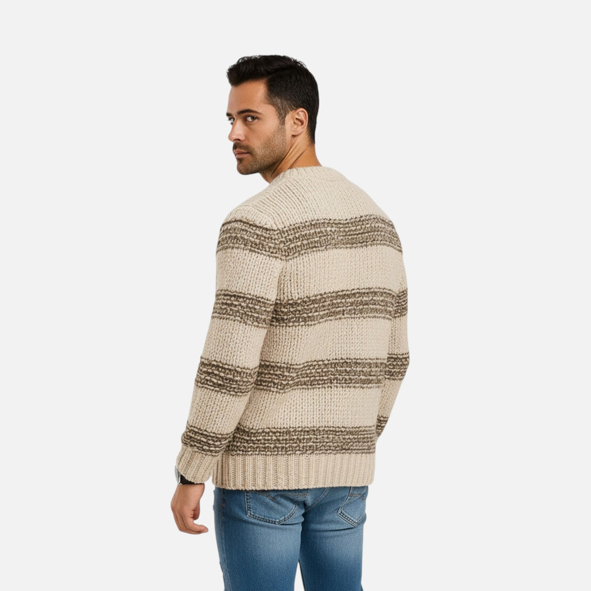 Men's Classic Winter Pullover Sweater
