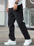 Men's Relaxed Straight-Leg Five-Pocket Jeans