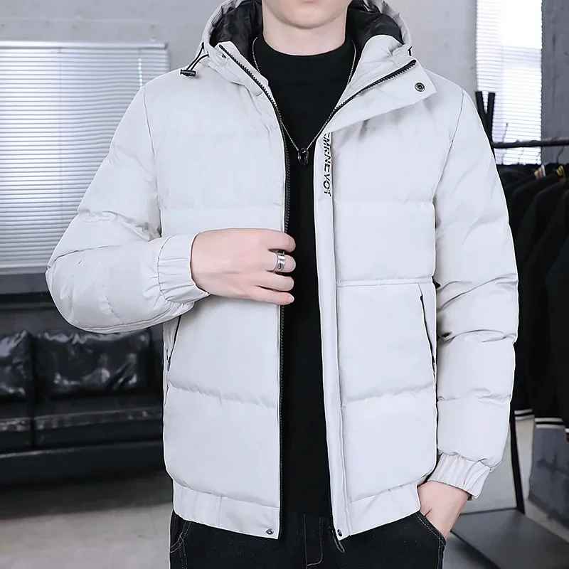 Men's Padded Hooded Winter Jacket