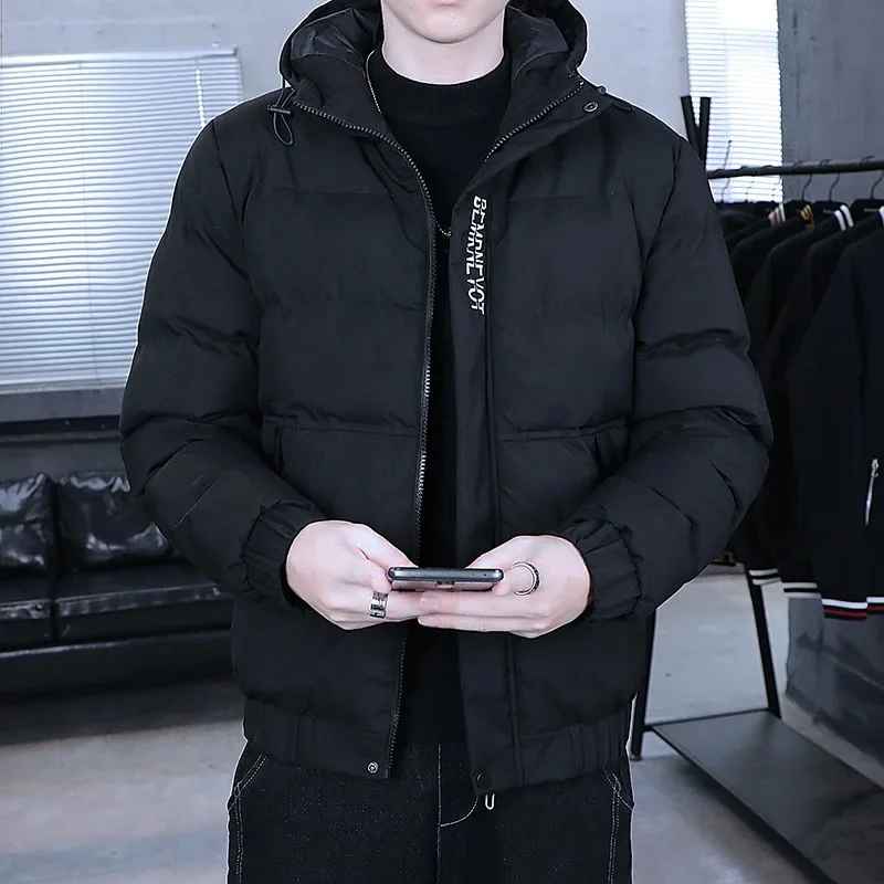 Men's Padded Hooded Winter Jacket