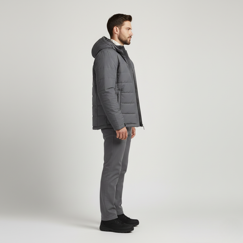 Men's Hooded Puffer Jacket