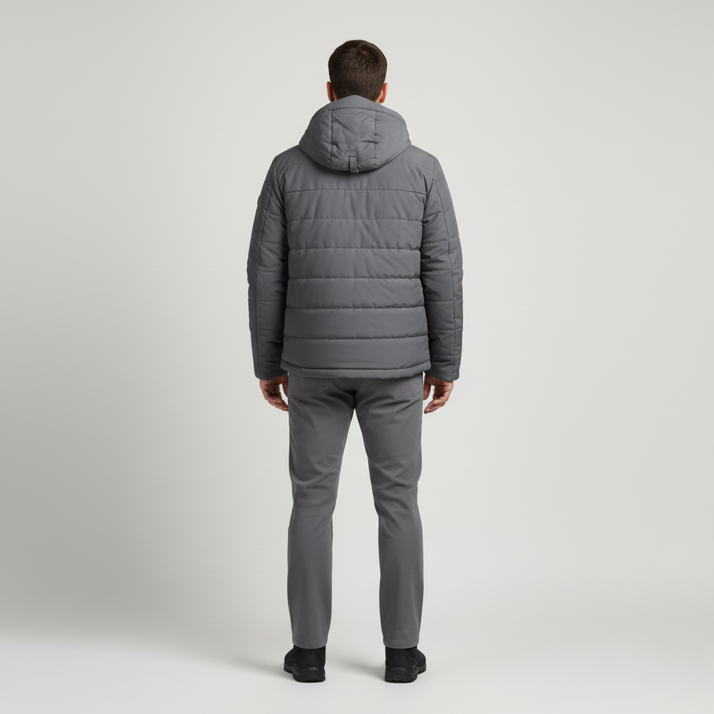 Men's Hooded Puffer Jacket