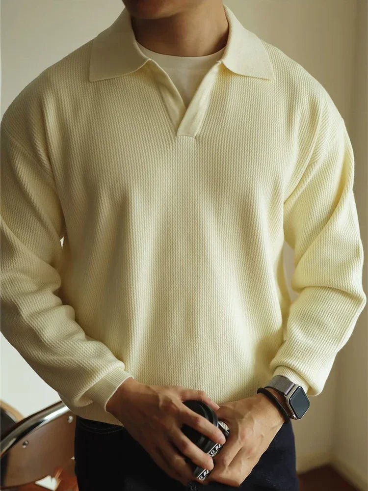 Men's Long-Sleeve Turtleneck Sweater