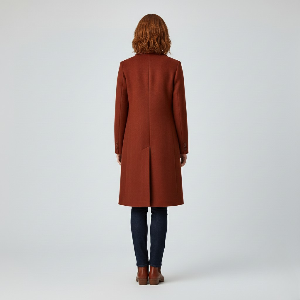 Women's Tailored Mid-Length Coat