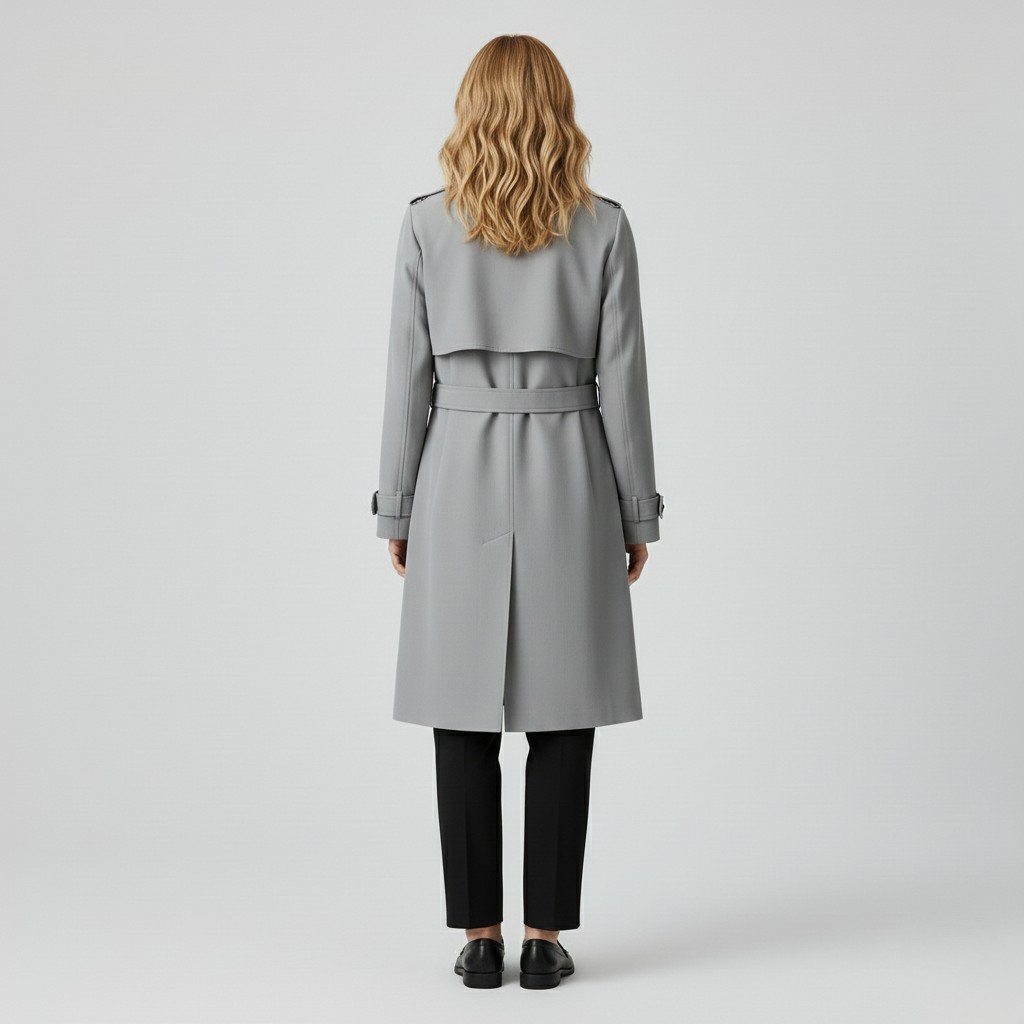 Women's Longline Trench Coat