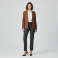Women's Classic Single-Button Blazer