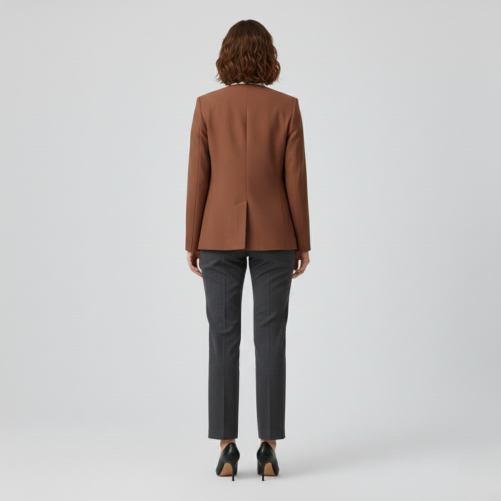 Women's Classic Single-Button Blazer