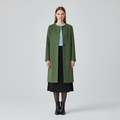 Women's Minimalist Longline Coat