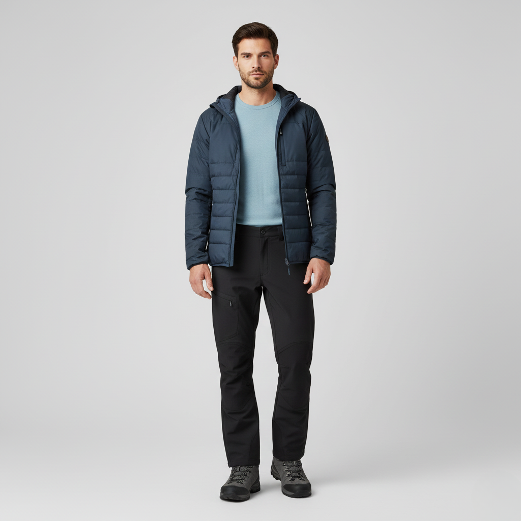 Men's Hooded Insulated Jacket