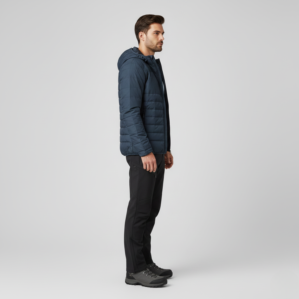 Men's Hooded Insulated Jacket