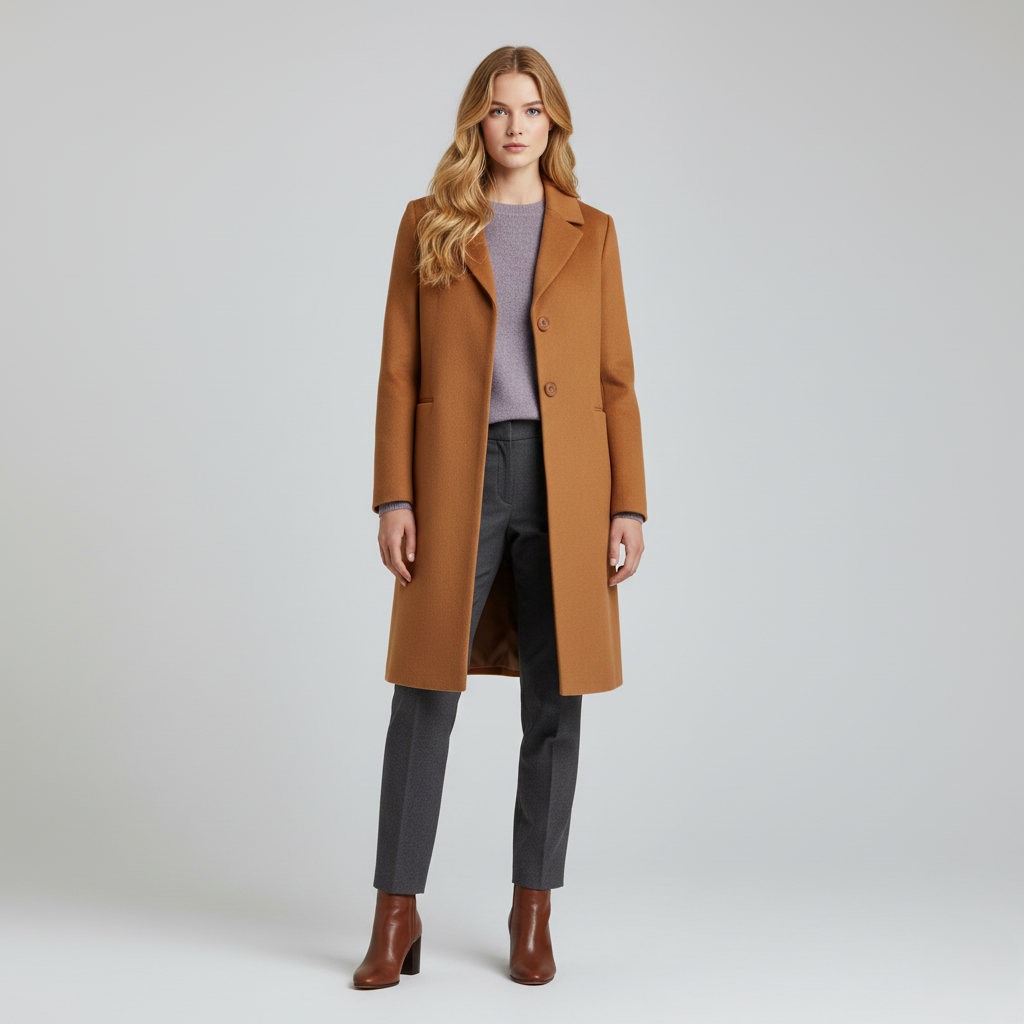 Women's Structured Longline Coat