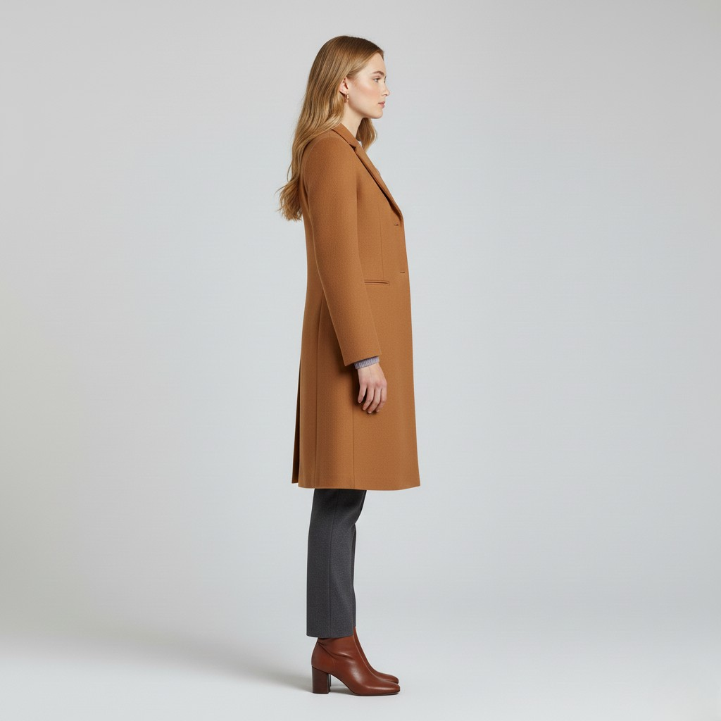 Women's Structured Longline Coat