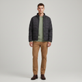 Men's Quilted Stand-Collar Jacket