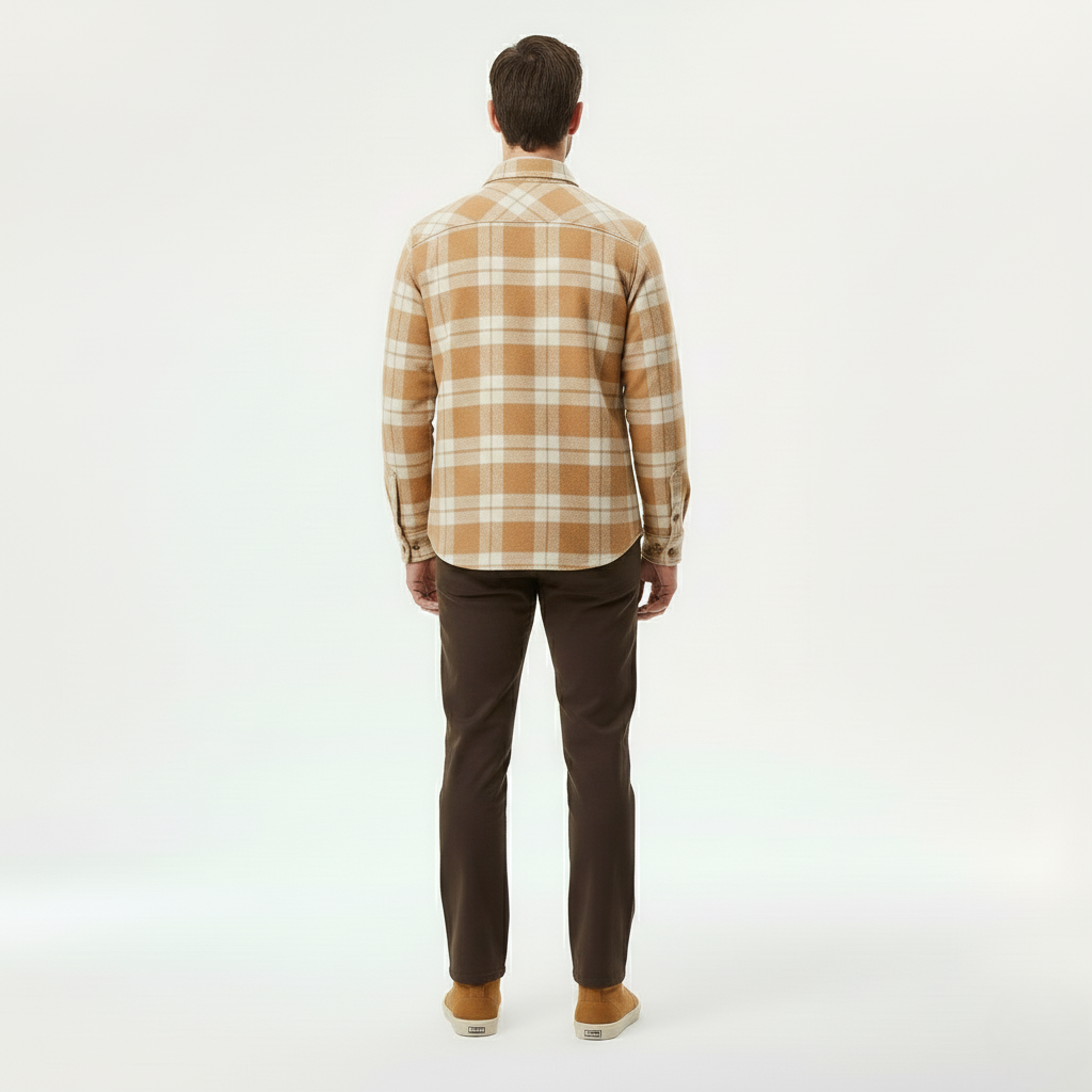 Men's Plaid Overshirt