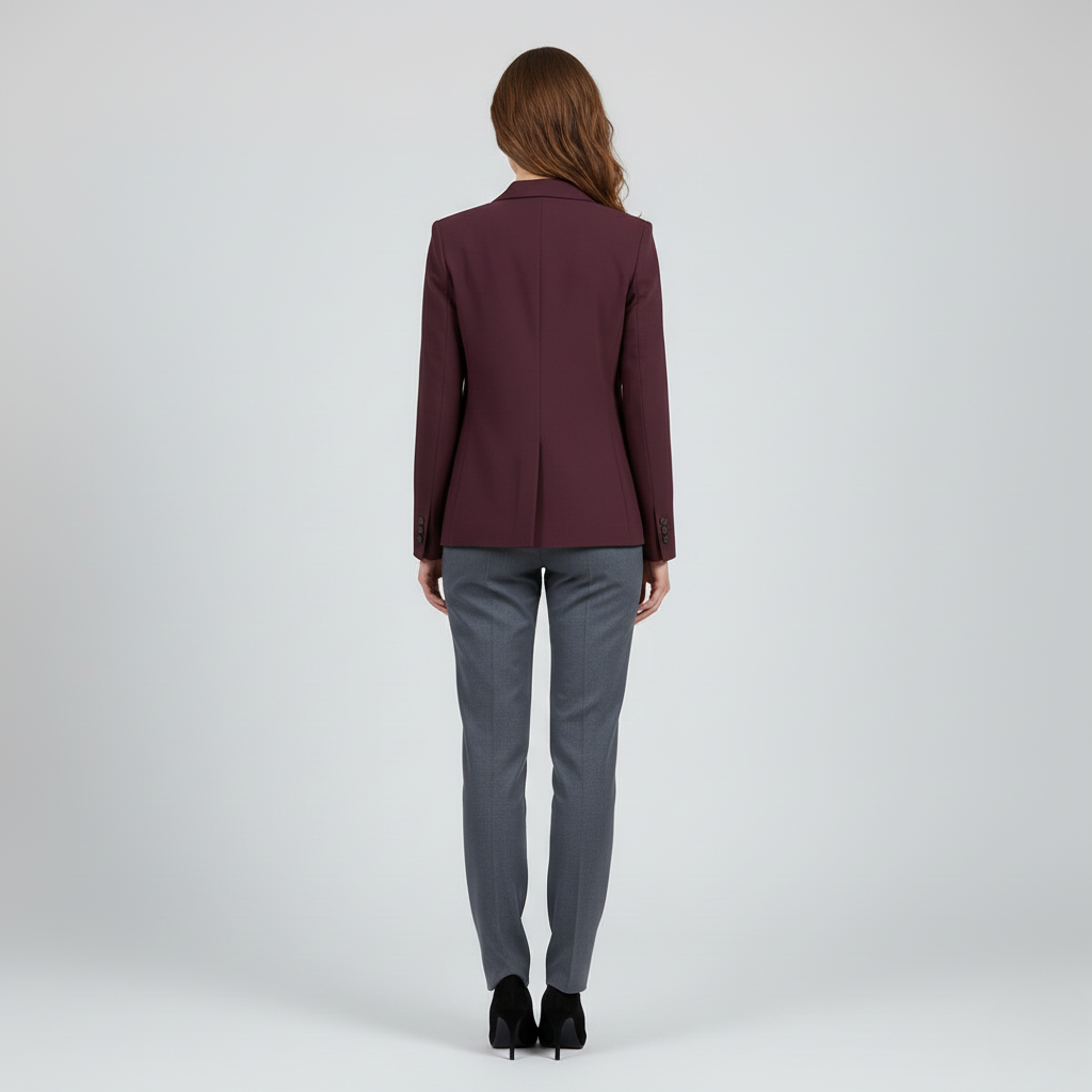 Women's Refined Single-Button Blazer