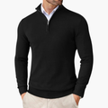 Men's Classic Quarter-Zip Knit Pullover