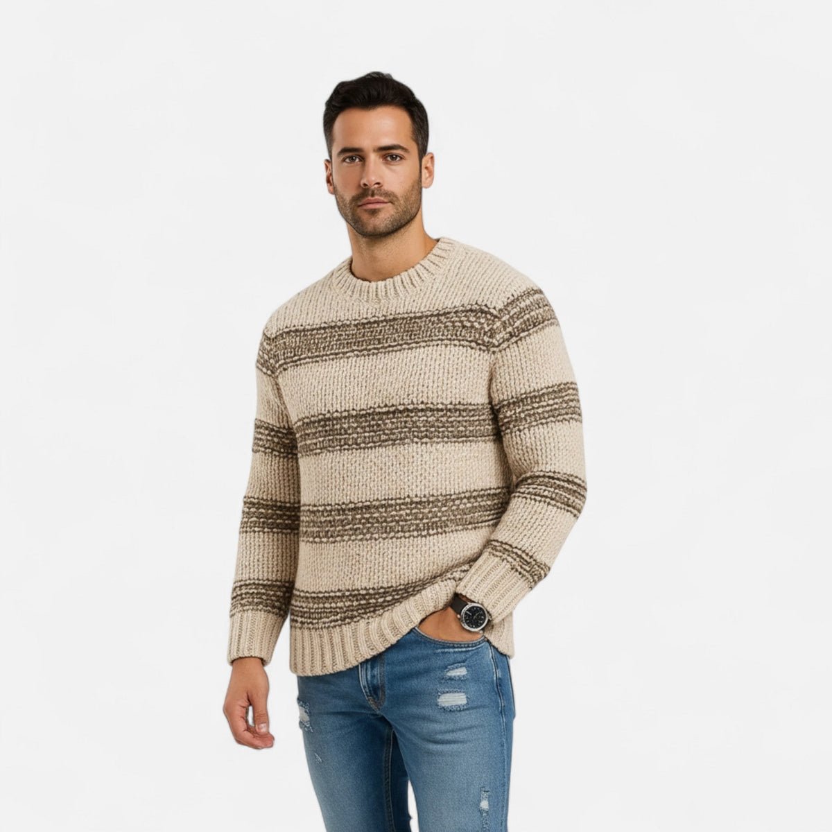 Men's Classic Winter Pullover Sweater