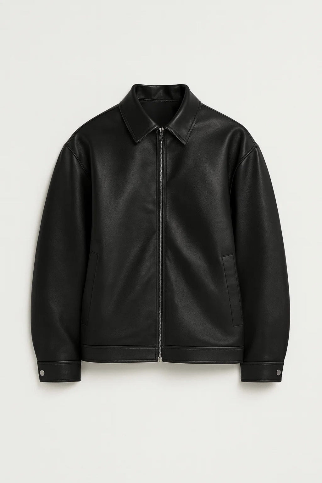 Men's Oversized Zip-Up Jacket