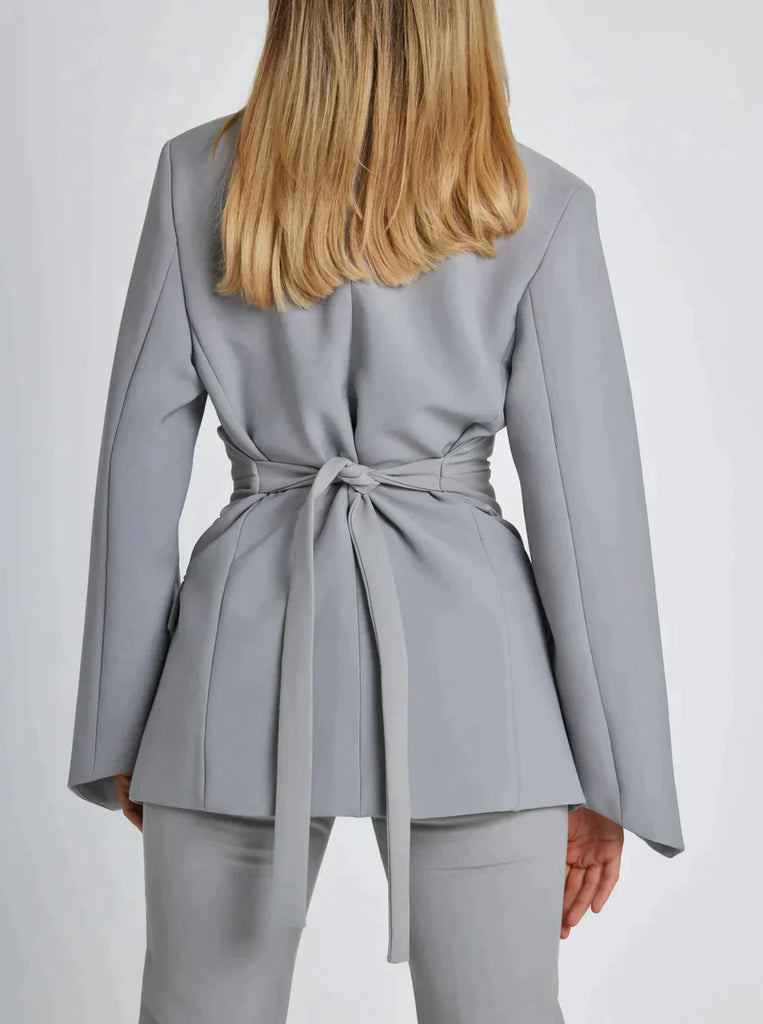 Women's Belted Waist Blazer