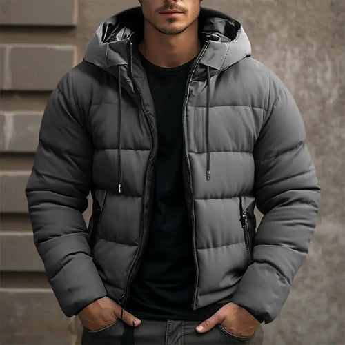 Men's Insulated Hooded Puffer Jacket