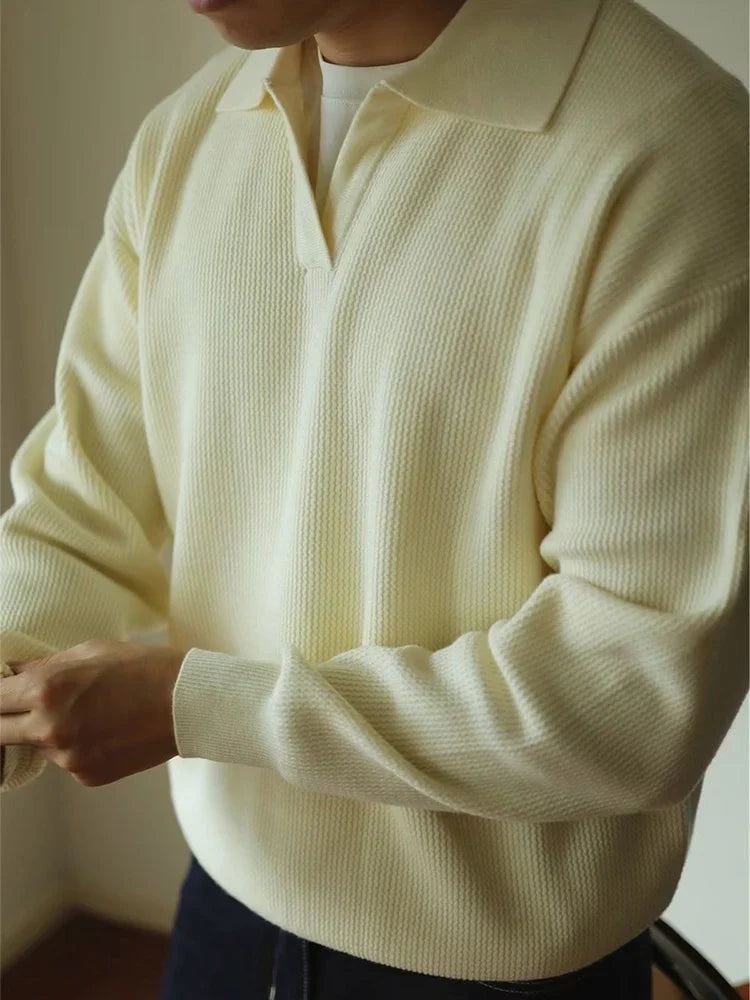 Men's Long-Sleeve Turtleneck Sweater
