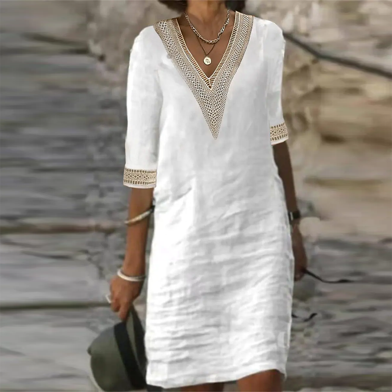 Women's Linen Summer Dress