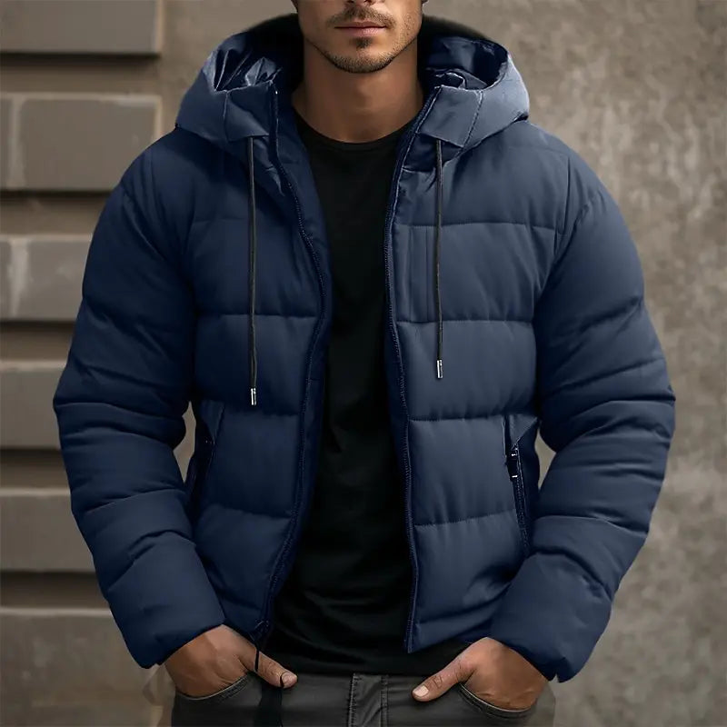 Men's Insulated Hooded Puffer Jacket