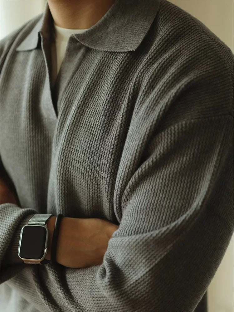 Men's Long-Sleeve Turtleneck Sweater
