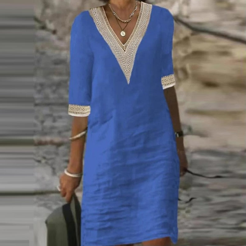 Women's Linen Summer Dress