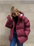 Women's Hooded Quilted Winter Jacket